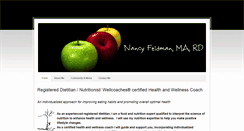 Desktop Screenshot of nancyfeldmanrd.com